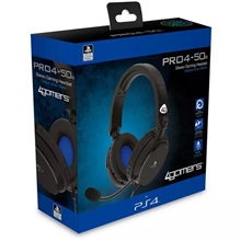 4Gamers Pro4-50 Officially Licensed Stereo Headset (Black) (PS4)