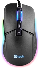 Gaming Mouse C-TECH Dawn (GM-24L), 6400DPI, RGB, USB (PC)