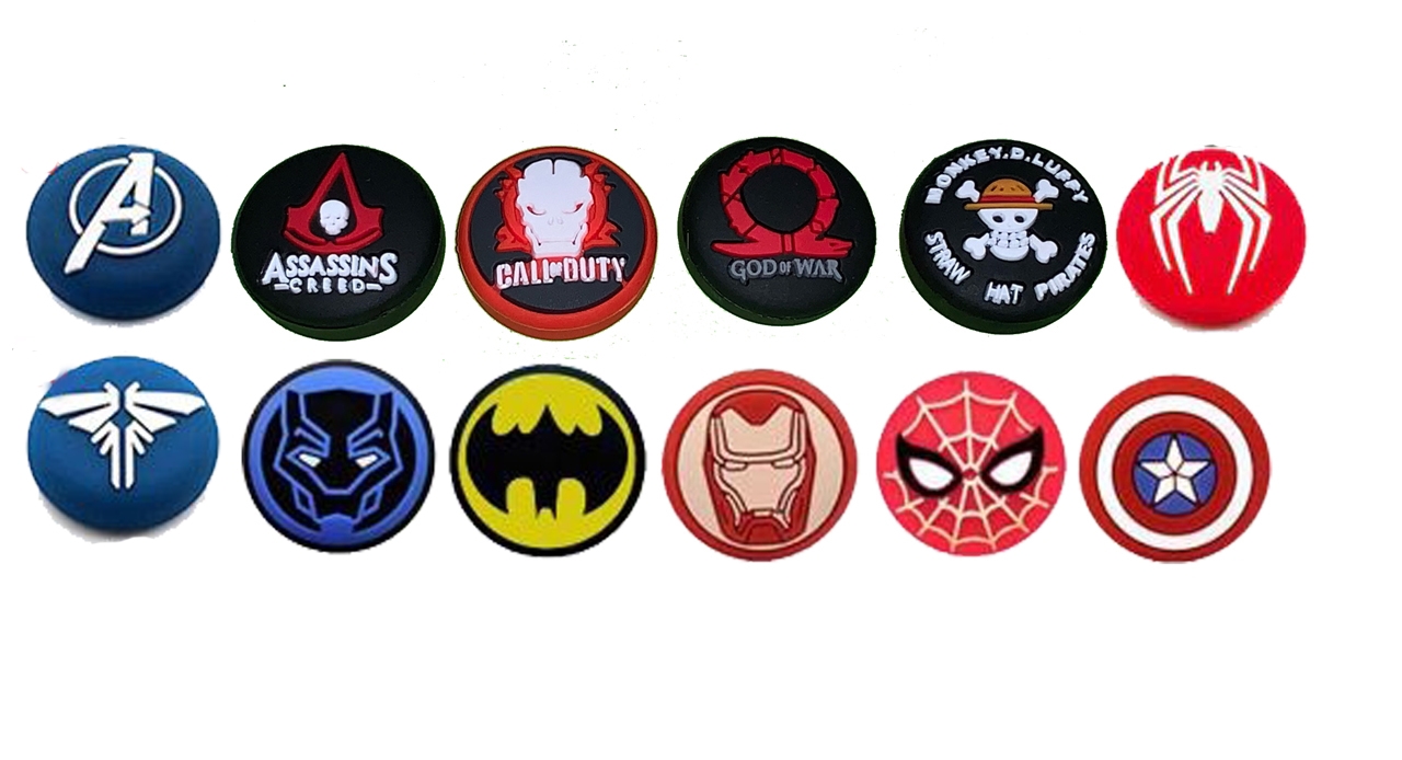 Silicone Thumbsticks covers - Comics (X1/PS4)