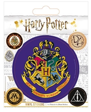 Samolepky Harry Potter: Erb Bradavic (10 x 12,5 cm)