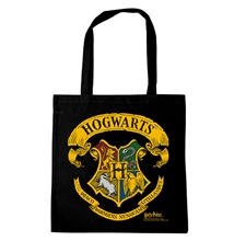 Shopping taška na rameno Harry Potter: Hogwarts Logo (38 x 42 cm) bavlna