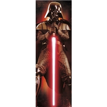 Plakát na dveře Star Wars Hvězdné války: Classic Darth Vader (53 x 158 cm) 150 g