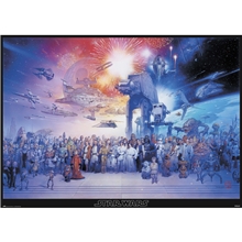Maxi plakát Star Wars Hvězdné války: Characters (99 x 140 cm) 150 g