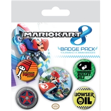 Sada placek Mario Kart 8