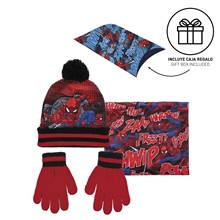 Zimní čepice, rukavice a multifunkční šátek Marvel: Spiderman Pose (univerzální)