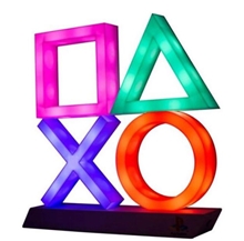 Stolní dekorativní lampa Playstation: Icons XL (30 x 30 x 6 cm) USB