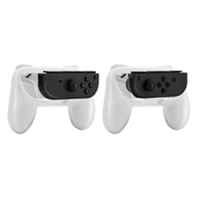 DOBE Left & Right Controller Grip Switch/Switch OLED Joy-Con - White (SWITCH)