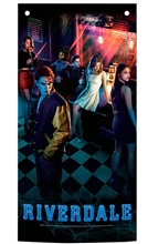 Prapor Riverdale: Characters (95 x 47 cm) černá