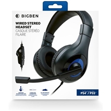 Bigben Stereo Gaming Headset Wired V1 - Black (PS4/PS5)