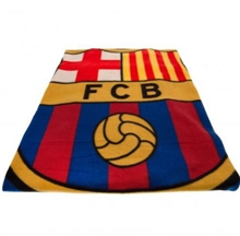 Fleece deka FC Barcelona: Znak (125 x 150 cm)