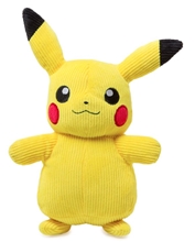 Pokémon: Corduroy Plush - Pikachu (20 cm)