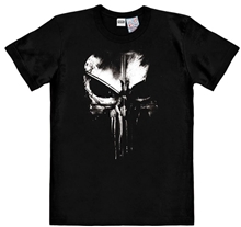 Pánské tričko Punisher: Techno Skull Marvel Comics (XL) černá bavlna