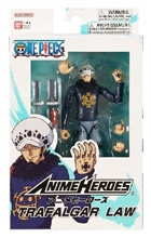Bandai Anime Heroes: One Piece - Trafalgar Law Action Figure (6,5