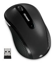 Microsoft Wireless Mobile Mouse 4000 - Black