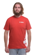 T-Shirt IGN Cross unisex - red