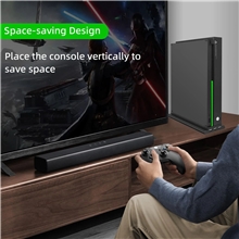 Vertical Cooling Stand with 3 Fans and 3 USB Ports for Xbox One X (X1)