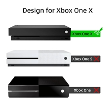 Vertical Cooling Stand with 3 Fans and 3 USB Ports for Xbox One X (X1)