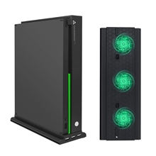 Vertical Cooling Stand with 3 Fans and 3 USB Ports for Xbox One X (X1)