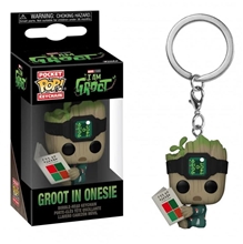 Funko POP Keychain: I Am Groot - Groot in Onesie