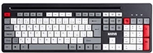 Marvo KB005 Wired Keyboard CZ/SK - black-red (PC)