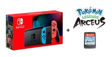 Nintendo Switch Neon Red / Neon Blue + Pokémon Legends: Arceus (SWITCH)
