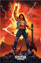 Plakát Stranger Things 4: Eddie - Hellfire Club Rock God (61 x 91,5 cm)