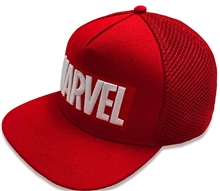 Čepice - kšiltovka snapback Marvel: Logo (nastavitelná)