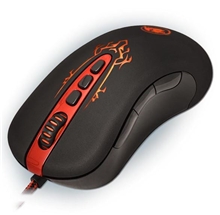Redragon Mouse Origin, 4000DPI, Optical, Wired, black-red (PC)