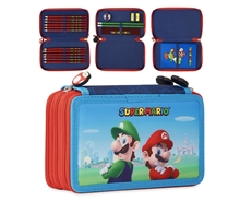 Super Mario - Pencil Case with Content