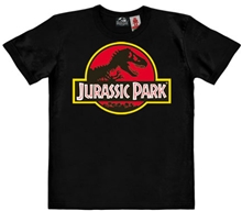 Dětské tričko Jurassic Park Jurský park: Organic (104-116 cm) černá bavlna