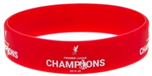 Silikonový náramek FC Liverpool: Premiere League Champions (průměr 7 cm)