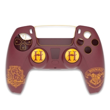 Silicone Cover + 2 Joystick Caps - Harry Potter Gryffindor (PS5)