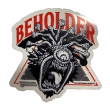 Dungeons and Dragons sticker set, 4 pcs