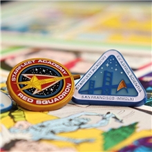 Star Trek Badge Set - Starfleet Academy (3 pcs)