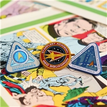 Star Trek Badge Set - Starfleet Academy (3 pcs)