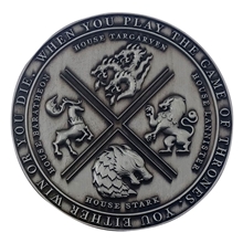 Collectible Game of Thrones Medal - Iron Anniversary