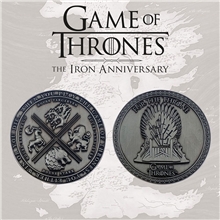 Collectible Game of Thrones Medal - Iron Anniversary