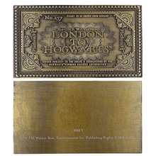Harry Potter Collectible Plaque - Hogwarts Express Ticket