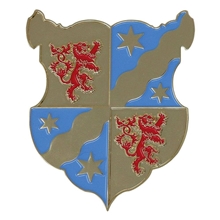 Collectible Star Trek medallion - Picard's family coat of arms