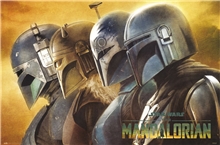 Plakát Star Wars Hvězdné války TV seriál The Mandalorian: Mandalorians (61 x 91,5 cm)