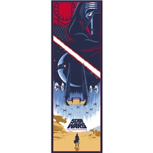 Plakát na dveře Star Wars Hvězdné války: Epizoda VII (53 x 158 cm) 150 g