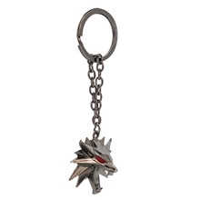 The Witcher Keychain - Wolf School Emblem