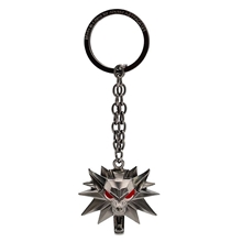 The Witcher Keychain - Wolf School Emblem