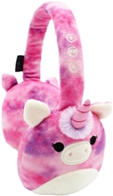 Squishmallows Plush Bluetooth Headphones - Lola the Unicorn