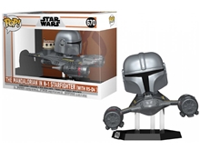 Funko POP Disney Star Wars The Mandalorian - The Mandalorian in N1 Starfighter