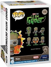 Funko POP! Marvel: I Am Groot - Groot with Detonator