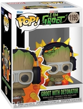 Funko POP! Marvel: I Am Groot - Groot with Detonator