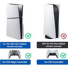 DOBE Multifunctional RGB Charging Dock for PS5 Slim - White (PS5)