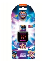 Paw Patrol Mighty Movie LED Watch - pink