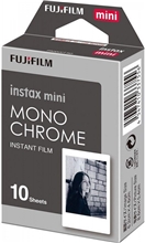 Fujifilm - Instax Mini Film Monochrome 10-Pack